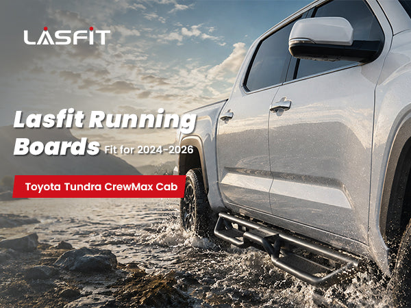 Lasfit Running Boards for 2022–2026 Toyota Tundra