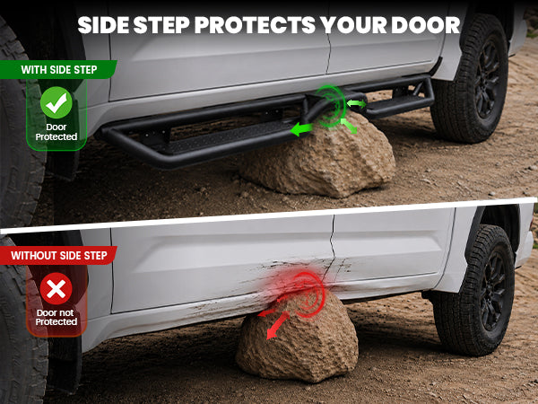 Lasfit Running Boards for 2022–2026 Toyota Tundra