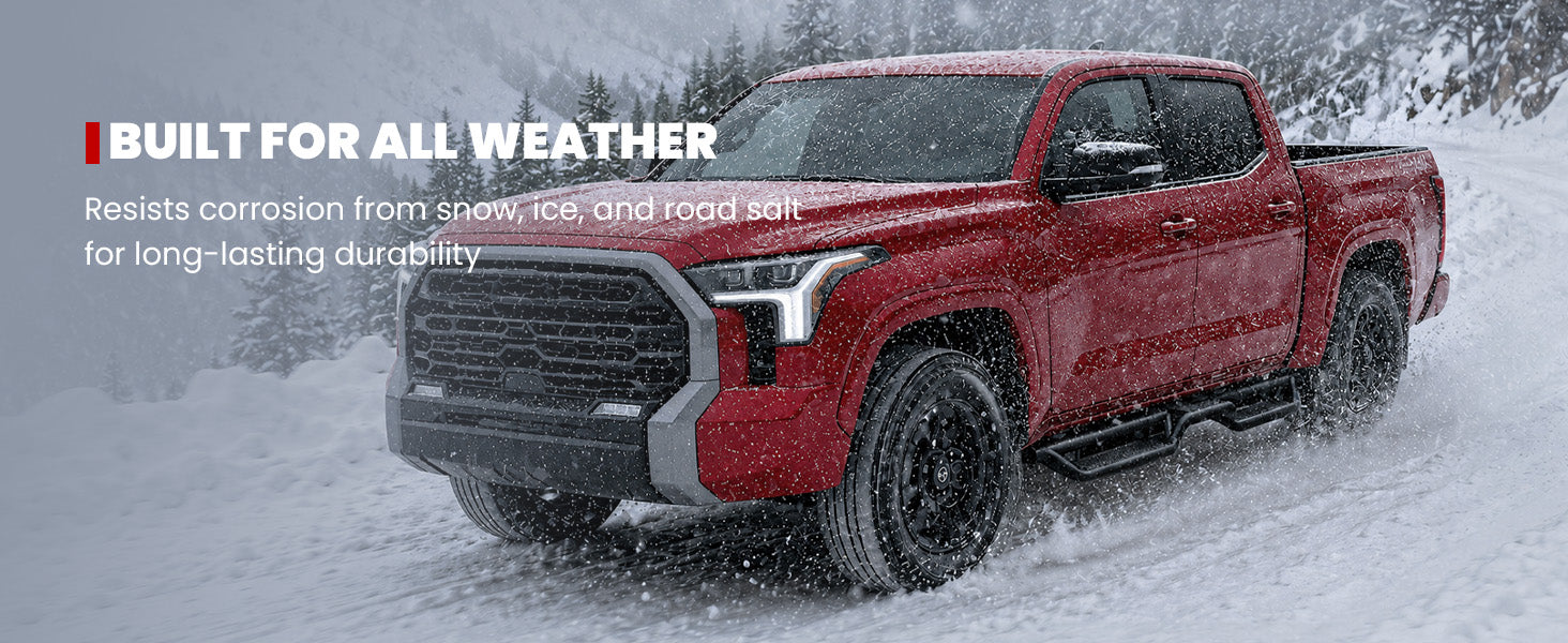Lasfit Running Boards for 2022–2026 Toyota Tundra