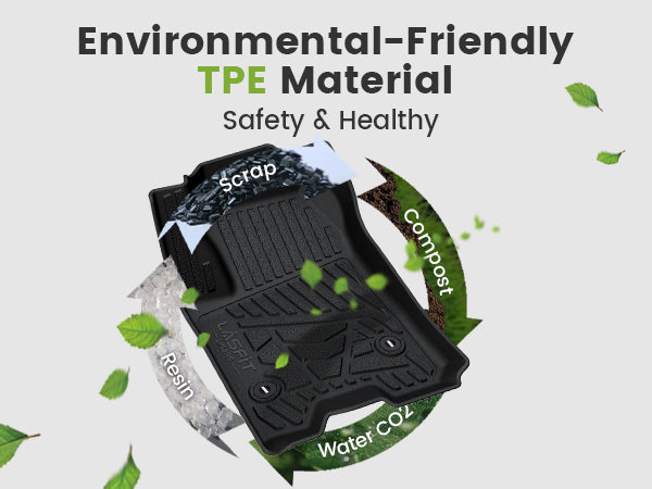 2023-2025 GMC Canyon TPE Floor Mats