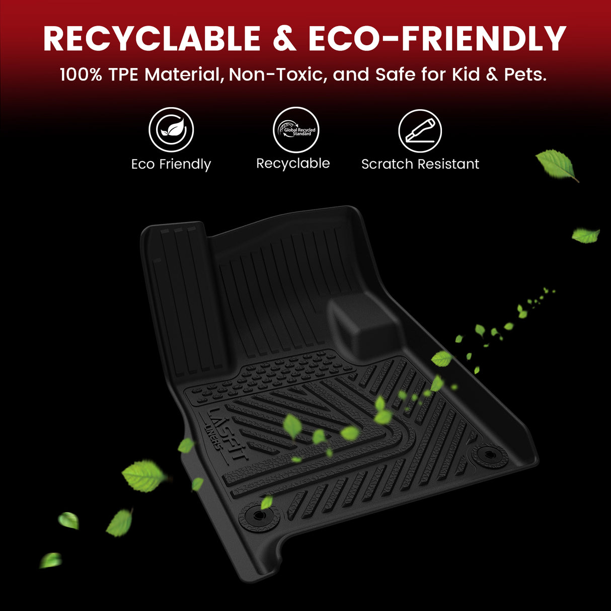 Fit for 2022-2024 Rivian R1T Floor Mats or Cargo Mat or Frunk Mat