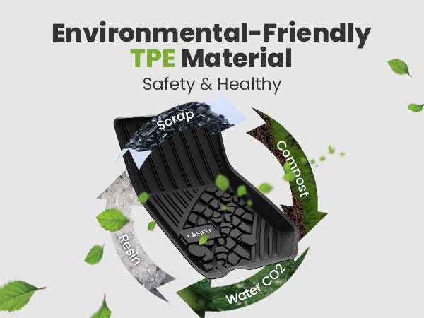 TPE 2014-2018 Jeep Wrangler JK Unlimited floor mats