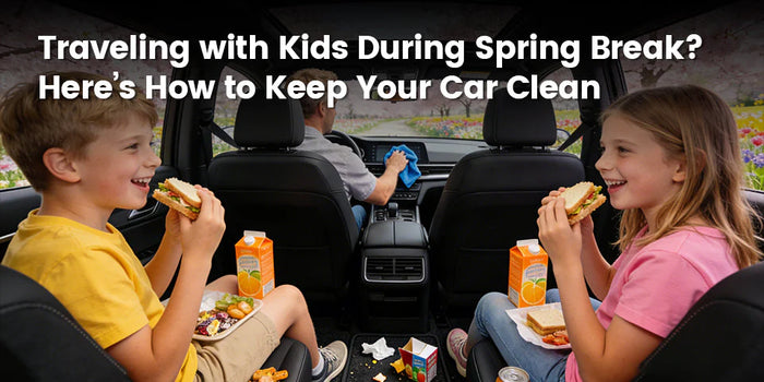 traveling with kids during spring break heres how to keep your car clean