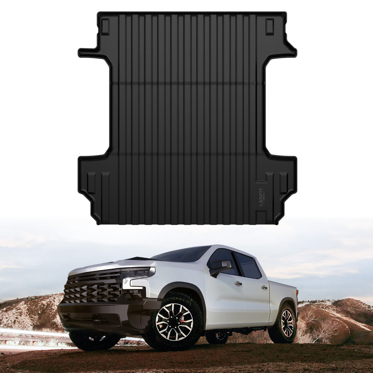 Chevy Silverado GMC Sierra 1500 5.8ft Bed Mat