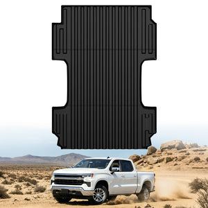 Chevy Silverado GMC Sierra 1500 8.2ft Bed Mat