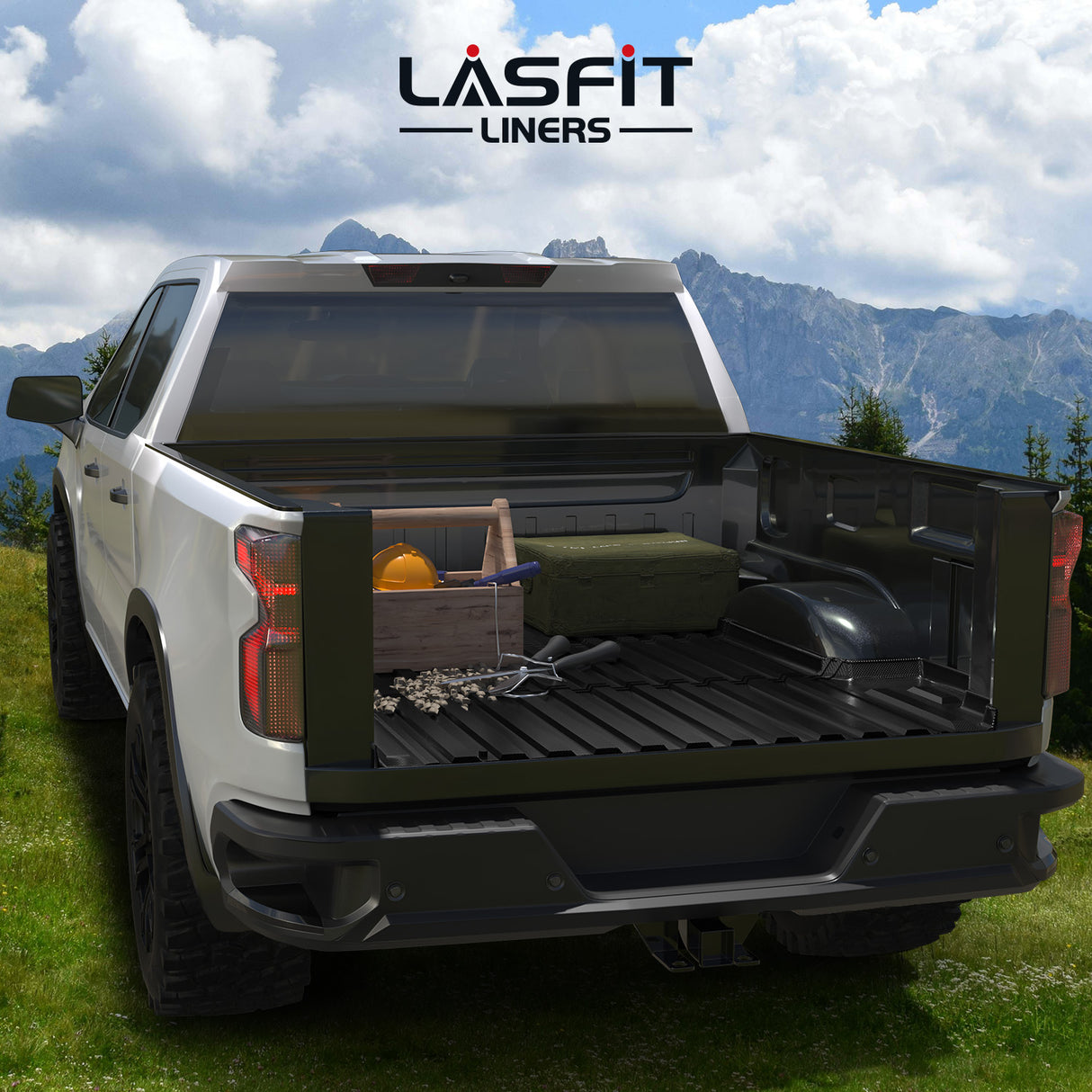 Chevy Silverado GMC Sierra 1500 8.2ft Bed Mat