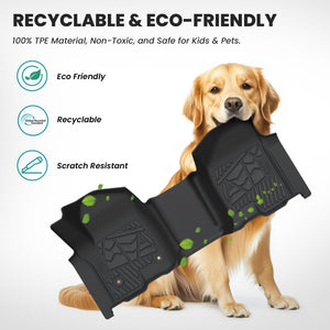 Fit for 2019-2026 Chevrolet Silverado 1500 Floor Mats, Fit Carpet Floor Only