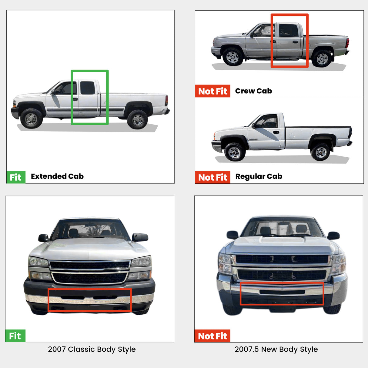 Fit for 1999-2006 GMC Sierra 1500 Floor Mats, Fit Without 4*4 Shifter Only