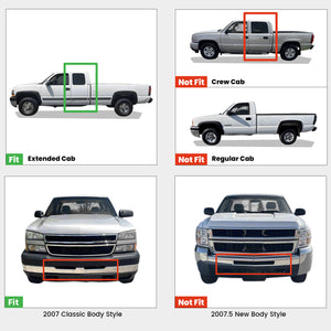 Fit for 1999-2006 GMC Sierra 1500 Floor Mats, Fit Without 4*4 Shifter Only