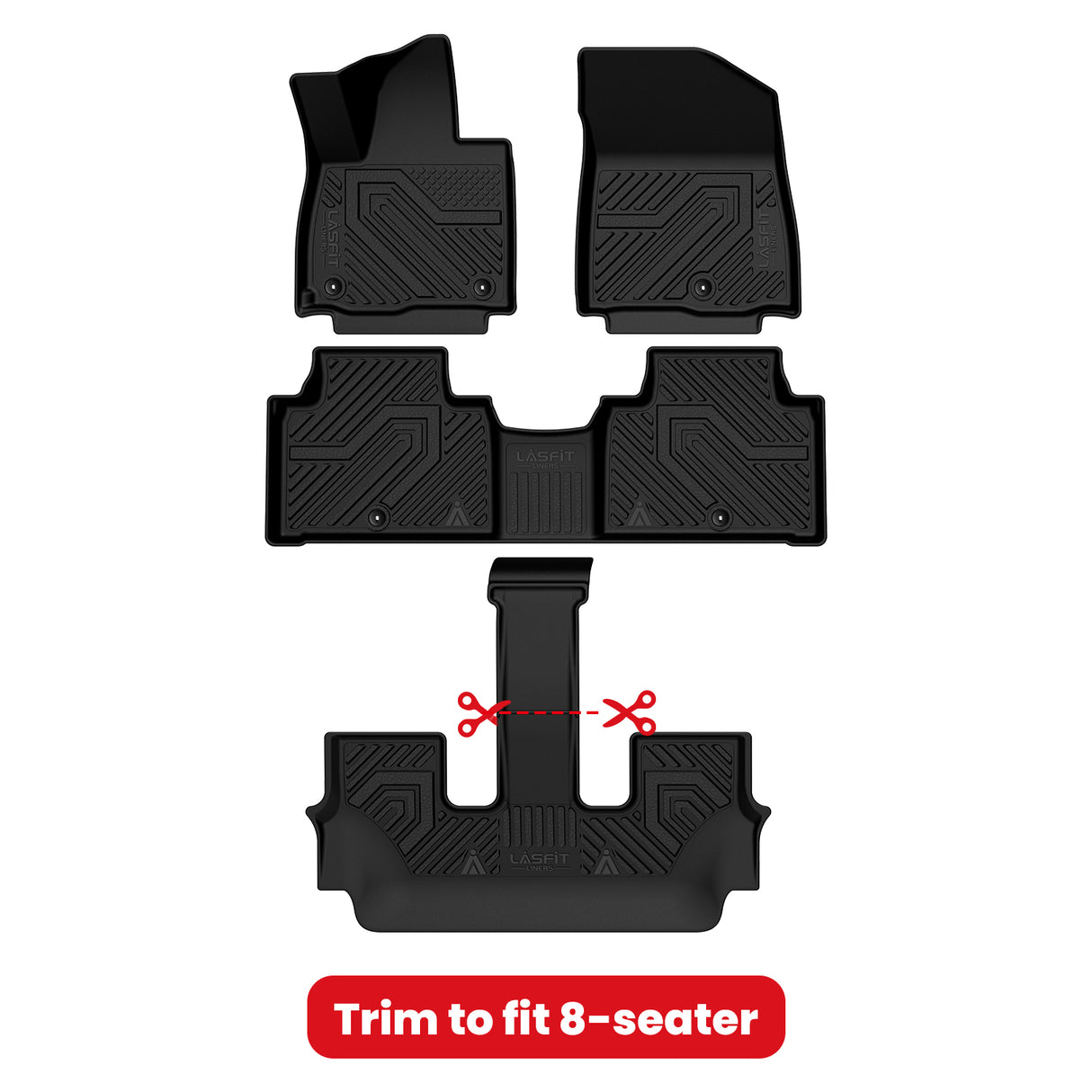 Fit for 2027 Kia Telluride Floor Mats or Seatback & Cargo & Rear Trunk Mat