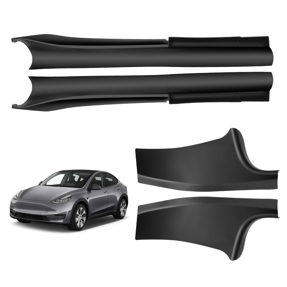 Model Y Rear Door Cover Sill Protector Guard 2PCS For Tesla(2020-2023)