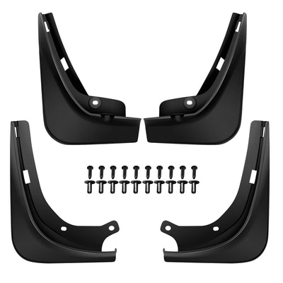 Tesla Model 3 2017-2023 Mud Flaps No Drilling Required Splash Guards Matte Fender Upgraded PP Material Accessories