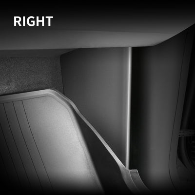Tesla Model Y 2020-2023 Door Sill Protector Matte TPE & ABS Front and Rear Door Entry Guard Decoration Scuff Plate Accessories, Don't fit 7 Seats