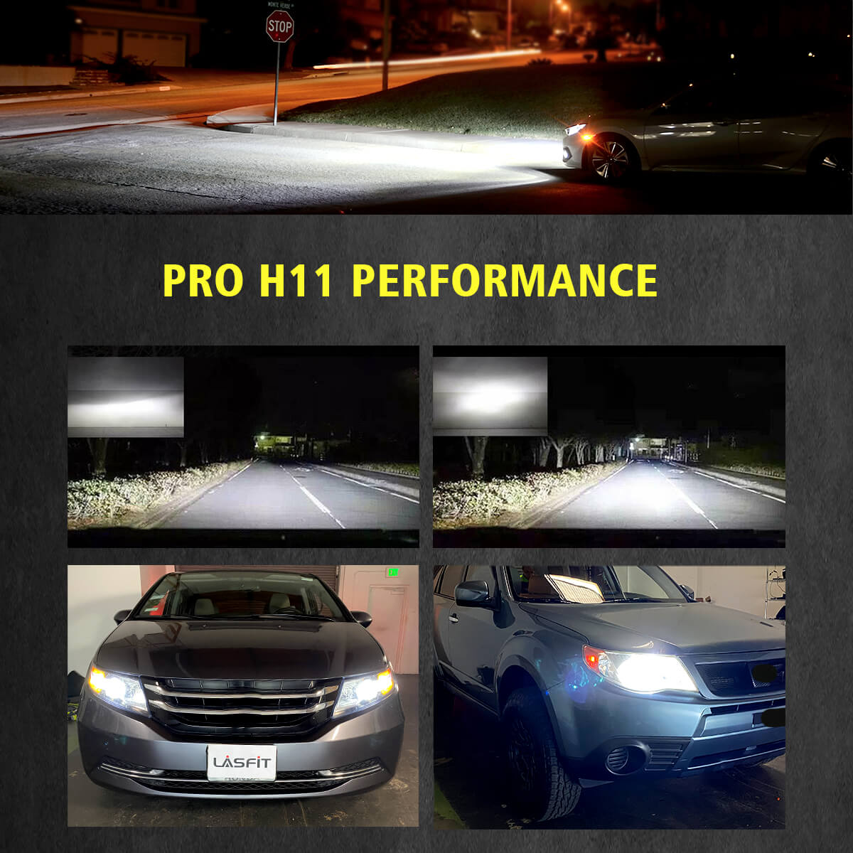 H11 Led Headlight Bulbs Low Beam 100W 12000LM H8 H9 6000K Fog Lights  Conversion Kits ZES Chips Xenon White Truck Car Headlamps Replacement ZDATT  : : Car & Motorbike