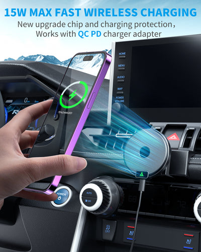 15W MAX FAST WIRELESS CHARGING