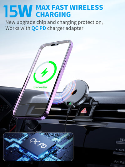 15W MAX FAST WIRELESS CHARGING