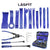 Auto Trim Removal Tool Kit For Door Panels Audio Dashboard Fastener 19pcs tools