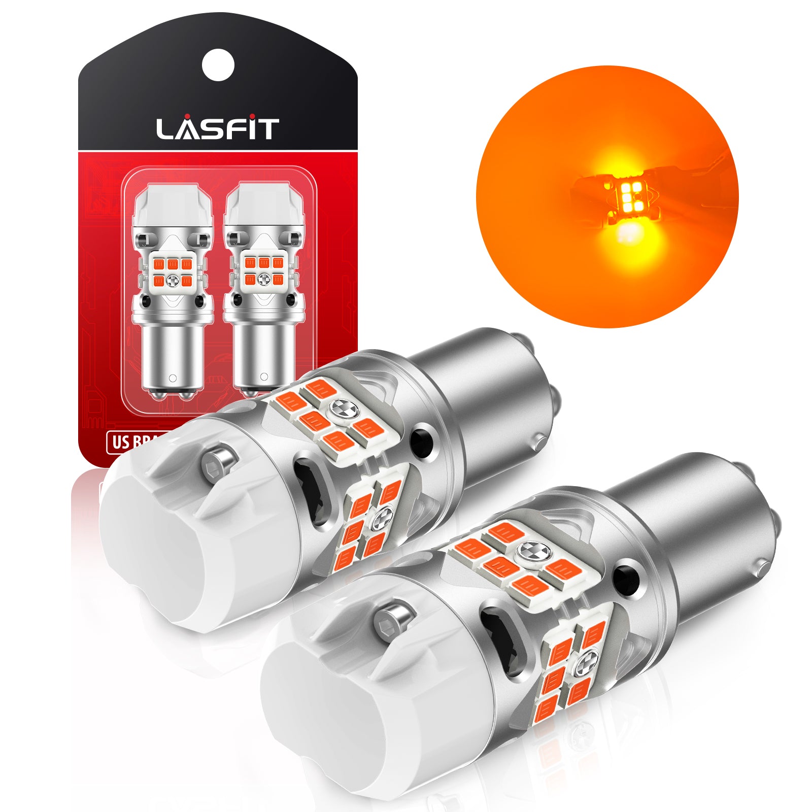  LASFIT H7 LED Bulb for Hyundai-Tucson 2016-2020, w/Adapter-Retainer  Custom Design, Plug N Play (Pack of 2) : Automotive