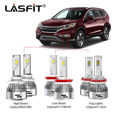 2015 2016 Honda CR-V LED Bulbs H11 9005 Exterior Interior Lights Plug n Play