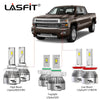 LED Headlight Bulbs Replacement For Chevy Silverado 1500 2014-2019 LASFIT