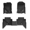 Ford Ranger 2020-2023 SuperCrew Custom Floor Mats 1st & 2nd Row Seat, Don't Fit SuperCab