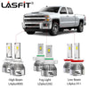 LED Headlight Bulbs Replacement For Chevy Silverado 2500/3500 2015-2020 LASFIT