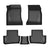 Mercedes-Benz CLA 2014-2019 Custom Floor Mats TPE Material 1st & 2nd Row Seat