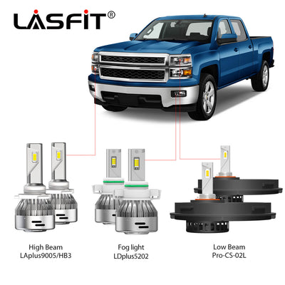 Lasfit Custom D5S LED Headlight Bulb for Chevrolet Silverado 1500 2016 2017  2018