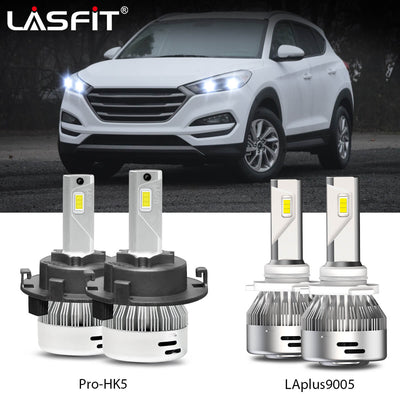 2016-2021 Hyundai Tucson Custom H7 LED Bulbs Exterior Interior Light Plug and Play