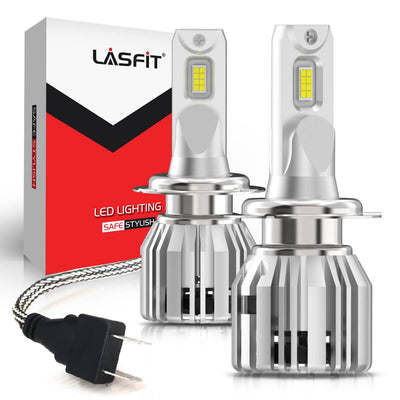 50w led headlight bulb high low beam lasfit