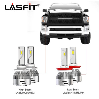 2016 2017 2018 Ram 2500 3500 LED Bulbs H11 9005 Exterior Interior Lights