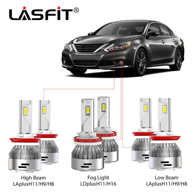 LED Headlight Bulbs Replacement For Nissan Altima 2016-2018 LASFIT