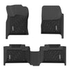 Jeep Grand Cherokee 2016-2021 & Jeep Grand Cherokee WK 2022  (Don't Fit WL) Floor Mats TPE All-Weather 1st & 2nd Row Seat, Don't fit Grand Cherokee L
