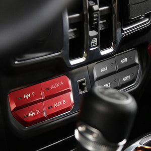 Fit For Jeep Wrangler JL 2018-2023 Auxiliary Switch Panel Bank Kit