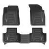 Audi Q7 2017-2025 /  Q8 2019-2025 Custom Floor Mats TPE Material 1st & 2nd Row Seat