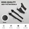 Tesla Model Y 2020-2023 Door Sill Protector Matte TPE & ABS Front and Rear Door Entry Guard Decoration Scuff Plate Accessories, Don't fit 7 Seats