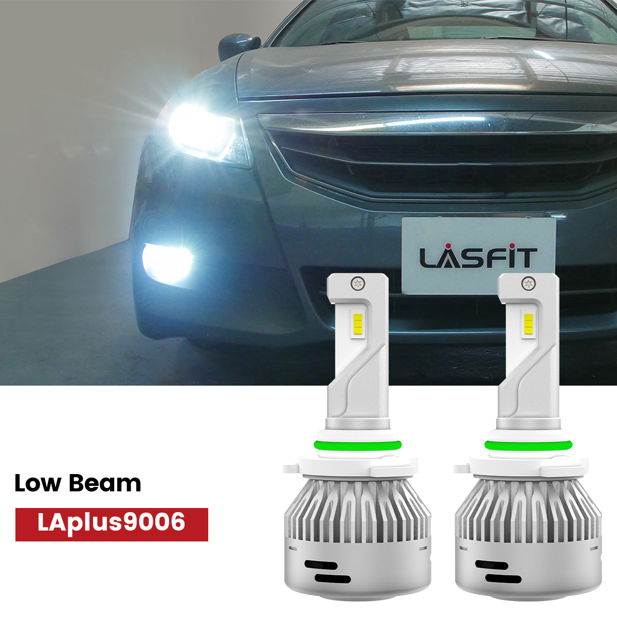 LAplus 9006 led bulbs fit for 2008-2012 Honda Accord sedan low beam