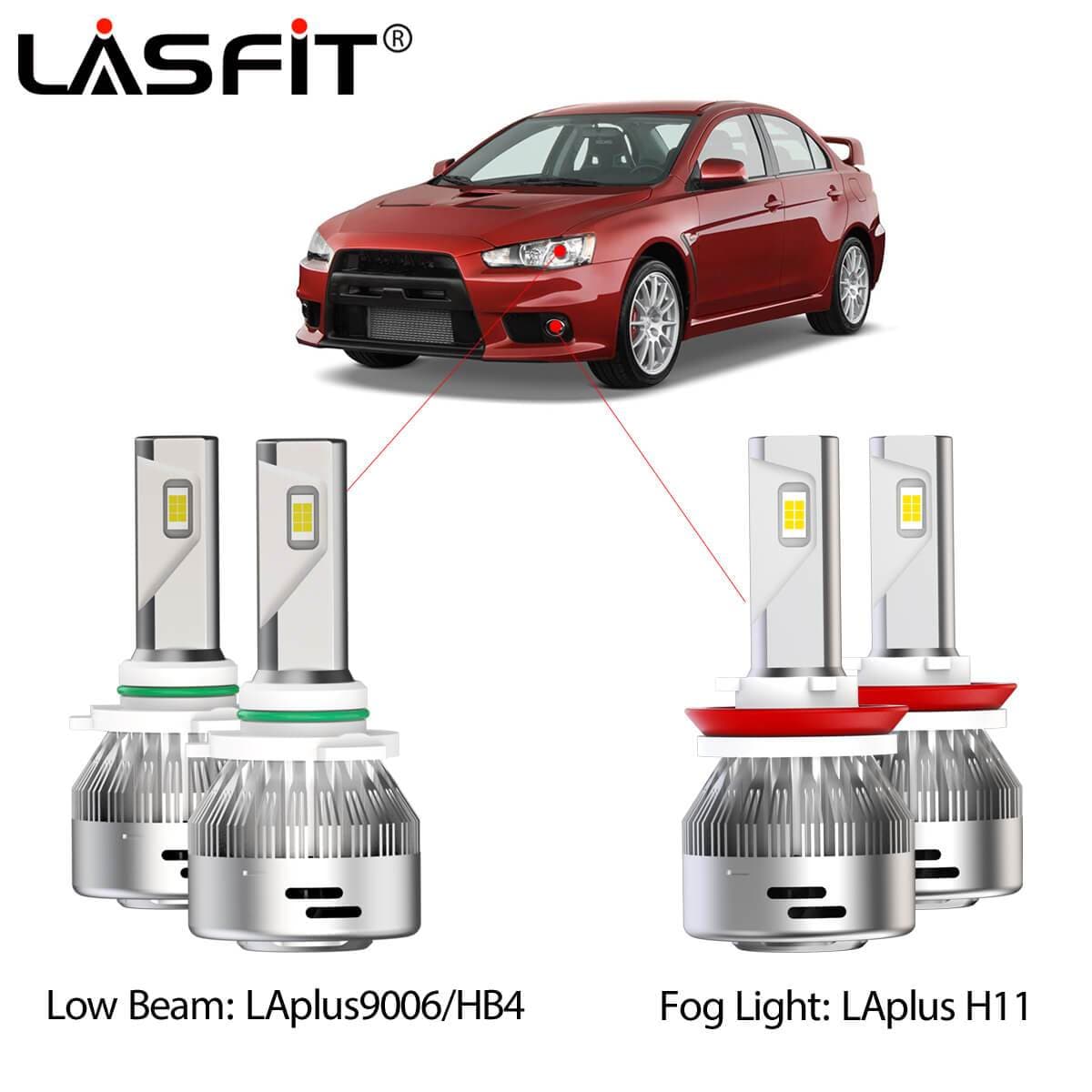Mitsubishi Lancer LED Bulbs Replacement｜Lasfit