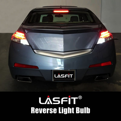 T10 LED License Plate Light + T15 Back Up Reverse Light | White