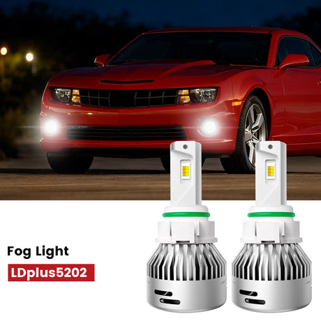 Lasfit 5202 led fog lights fit for 2010-2013 Chevrolet Camaro  