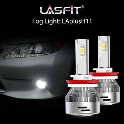 Lexus ES350 2013-2015 LED H11 9005 Exterior Interior Light Bulbs