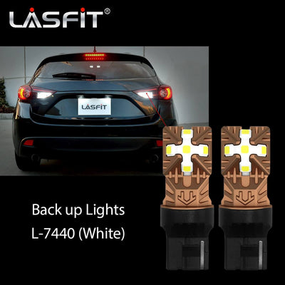 2014 2015 2016 Mazda 3 Hatchback Sport LED Bulbs H11 Exterior Interior Lights