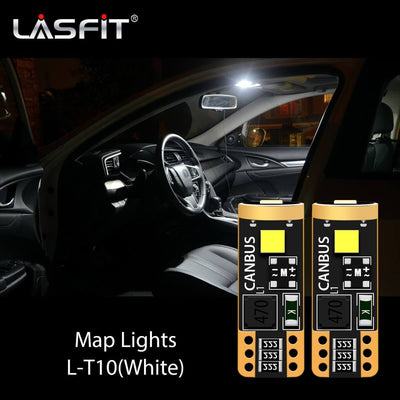 2016-2020 Honda Civic LED Map Light Upgrade 6000K Bright White LASFIT
