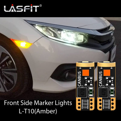 2016-2020 Honda Civic LED Side Marker Light Upgrade Amber LASFIT