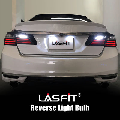 T10 LED License Plate Light + T15 Back Up Reverse Light | White