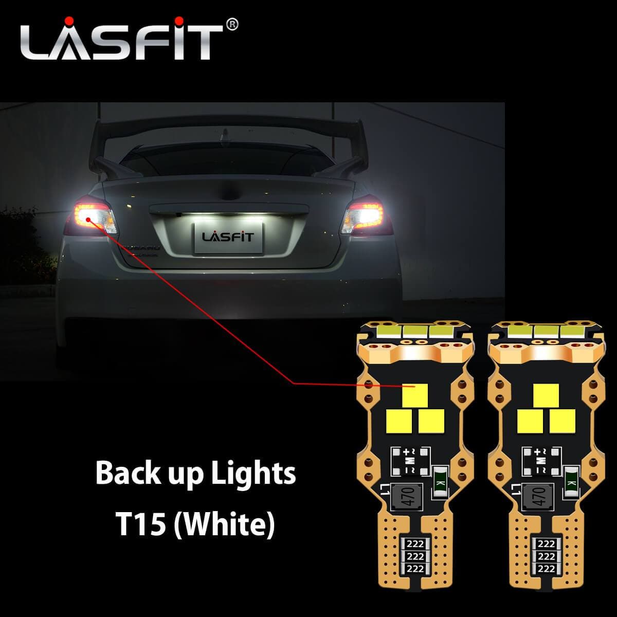 Fit for 2015-2017 Subaru WRX STI LED Bulbs Exterior Interior Lights