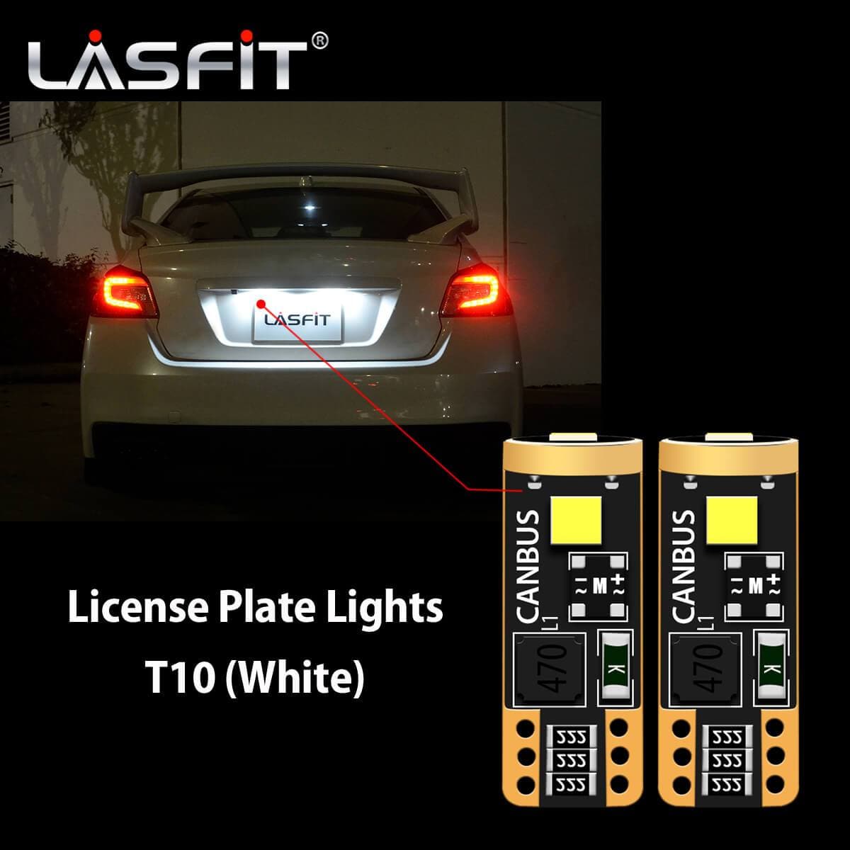 Fit for 2015-2017 Subaru WRX STI LED Bulbs Exterior Interior Lights