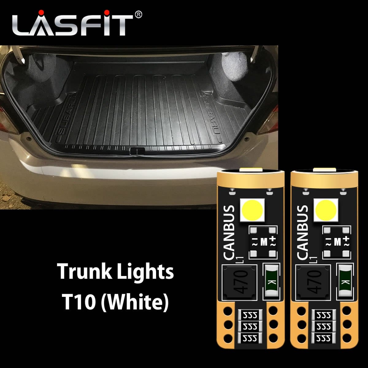 Fit for 2015-2017 Subaru WRX STI LED Bulbs Exterior Interior Lights