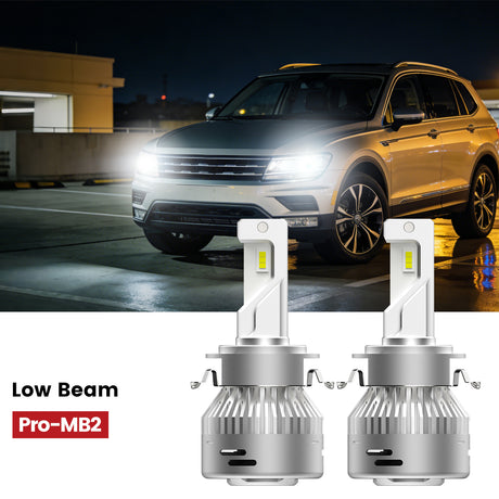 2018-2020 Tiguan H7 led headlight low beam