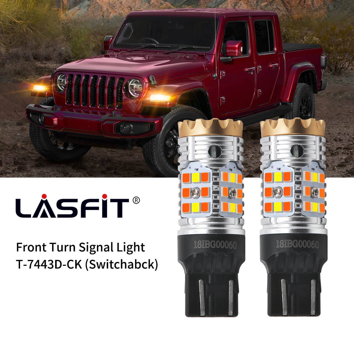 20192023 Jeep Gladiator LED Light Bulbs｜Lasfit